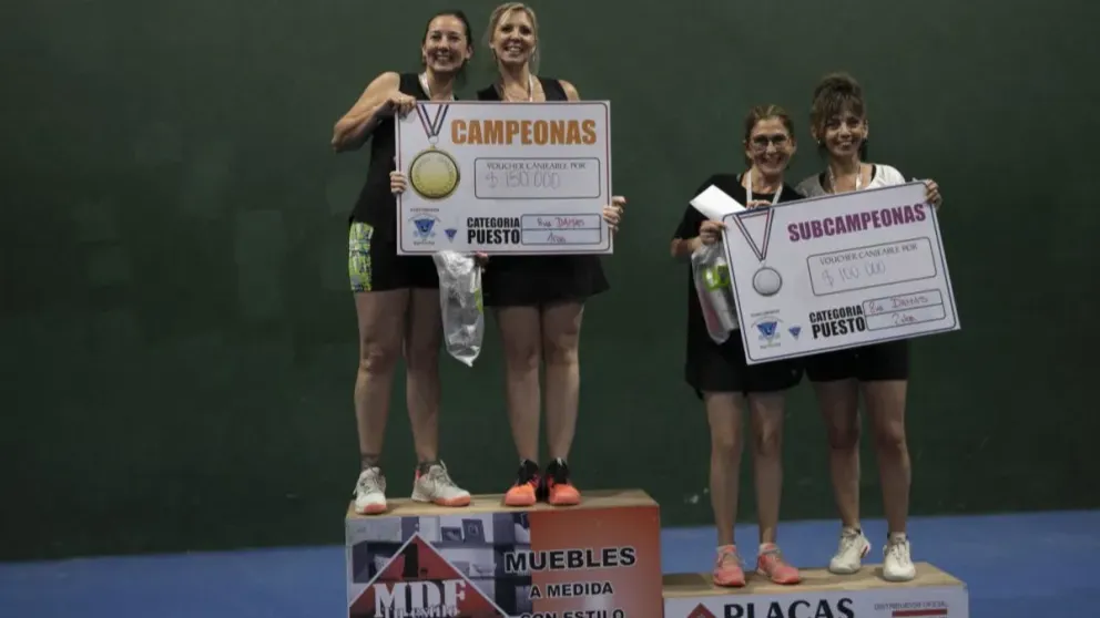 Hubo Padel de primera nivel en el Club Nahuel Huapi