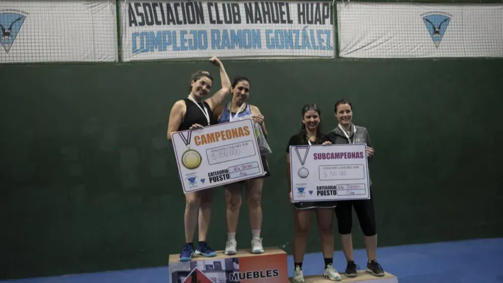 Hubo Padel de primera nivel en el Club Nahuel Huapi