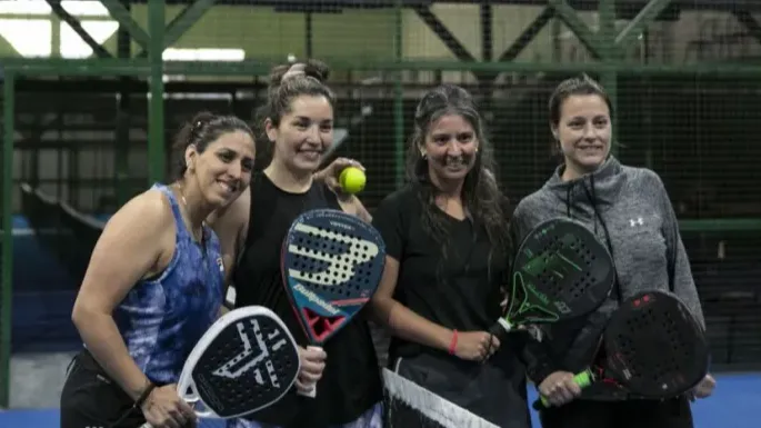 Hubo Padel de primera nivel en el Club Nahuel Huapi
